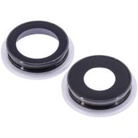 Стекло камеры iPhone 11 (комплект 2 шт.) Белое