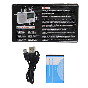 Радиоприемник GOLON RX-2288 черный