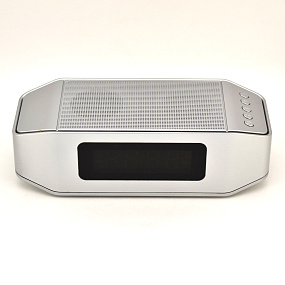 Колонка Bluetooth GT-S (USB,TF,AUX,FM) серебро