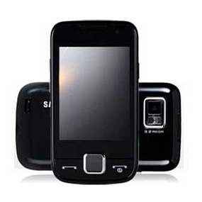 корпус для телефона Samsung S5600+ср.часть (черный)