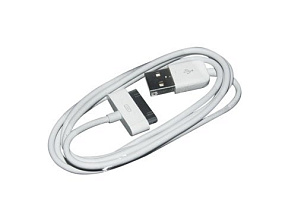 Дата кабель iPhone 4 (30pin) - USB белый