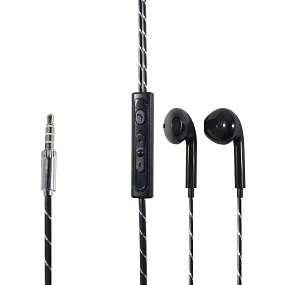 Наушники UWO U06 внутр. черные (УЦЕНКА) плохо работает микрофон