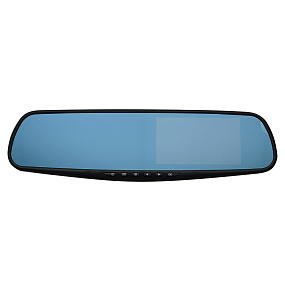 ВидеоРегистратор в зеркале заднего вида Intego VX-410MR (1280x720, 4.3", microSD,120 градусов)+вынос