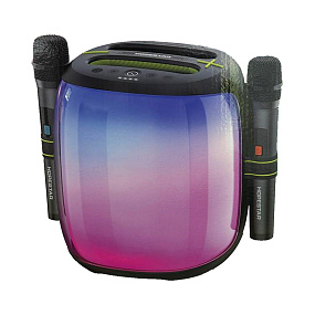 Колонка Hopestar Party 500 (Bluetooth/MicroSD/USB/AUX/Microphone) 100W черный(УЦЕНКА)б/у, искаж.звук