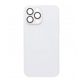 Кейс iPhone 13 силикон SafeMag SM021 белый