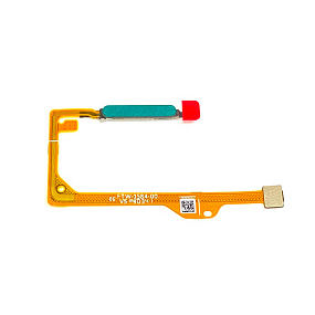 Шлейф Huawei Honor 10X Lite/P Smart 2021 (DNN-LX9/PPA-LX1) сканер отпечатка пальцев Черный
