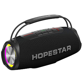 Колонка Hopestar H53 (Bluetooth/SD/USB/FM/AUX) 35W черная(УЦЕНКА)тех.пак.не раб.радио
