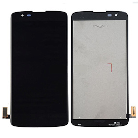 Дисплей для телефона LG K350E (K8 LTE) в сборе с тачскрином Черный