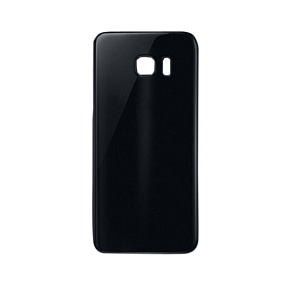 корпус для телефона Samsung G935 (S7 Edge) Задняя крышка (черный) - Премиум