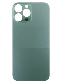 Задняя крышка iPhone 13 Pro (стекло) зелёный - Премиум