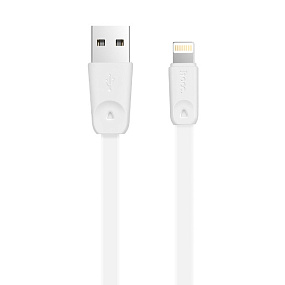 Дата кабель lightning - USB Hoco X9 плоский 1м белый