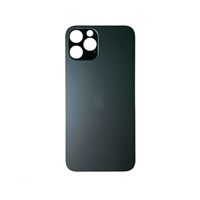 Задняя крышка iPhone 12 Pro Max (стекло) черный orig fabric (УЦЕНКА) царапина под стеклом камеры
