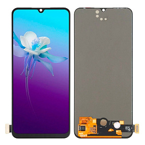 Дисплей для телефона Vivo V20 SE (V2023) в сборе с тачскрином Черный - (AMOLED)