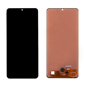 Дисплей для телефона Samsung A315F (A31) в сборе с тачскрином Черный - In Cell