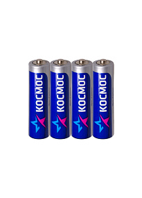 Батарейка АА Космос R6 4P 60/600 1шт