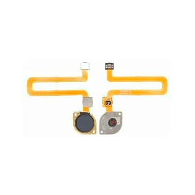 Шлейф Xiaomi Redmi 9C/10A сканер отпечатка пальцев Черный