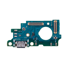 Шлейф Samsung M526B (M52 5G) плата системный разъем/микрофон
