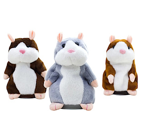 Игрушка говорящий Хомяк(УЦЕНКА)внеш.дефект