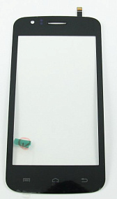 Сенсор для телефона Explay Atom/Fire Черный