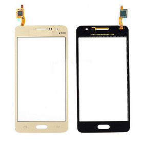 Сенсор для телефона Samsung G531H/G530DV Золото