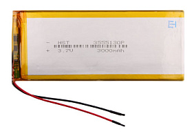 АКБ универсальная 3555130p 3000mAh (3.5*55*130)