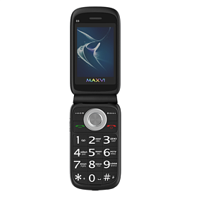 Мобильный телефон Maxvi E6 Black