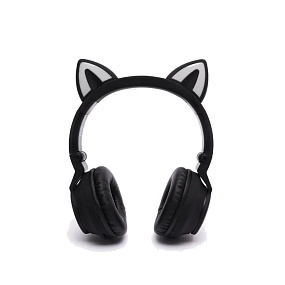 Bluetooth-наушники с ушами Borofone BO18 полноразмерные черные(УЦЕНКА)повреждена упаковка