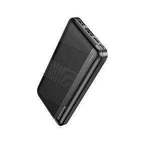 Портативное зарядное устройство Borofone BJ27 2USB/Micro/Type-C 10000mAh черный