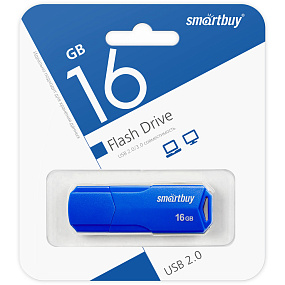 16Gb SmartBuy Clue синяя 2.0
