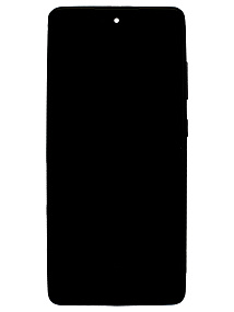Дисплей для телефона Samsung A525F/A526B/A528B (A52) модуль Черный - (OLED) (Full Size)