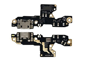 Шлейф Xiaomi Redmi 7 плата на системный разъем/микрофон