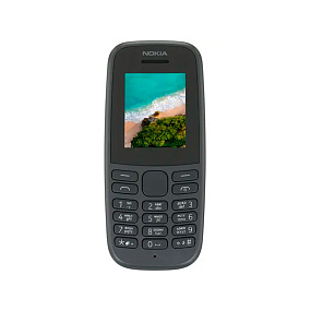 Мобильный телефон Nokia105 DS черный