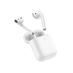 Bluetooth-наушники беспроводные Hoco EW25 белые(УЦЕНКА)б/у, кнопка сброса не работает