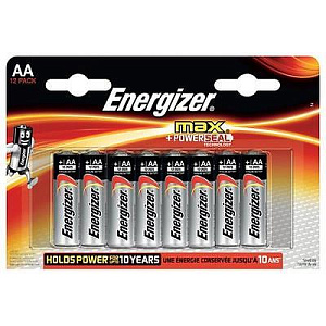 Батарейка АА Energizer LR6 12BL Max 1шт