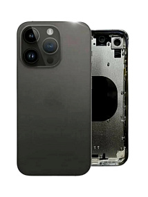 Корпус iPhone Xr под 13 Pro/14 Pro/15 Pro Черный orig fabric