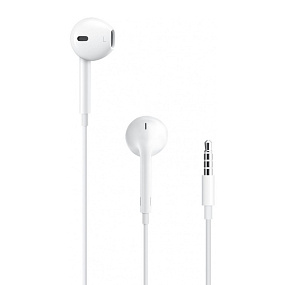 Гарнитура Apple EarPods с разъемом 3,5мм (белый)(УЦЕНКА)не раб. регулятор громкости