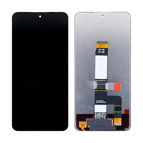 Дисплей для телефона Xiaomi Redmi 12 4G/Poco M6 Pro 5G в сборе с тачскрином Черный - Оригинал