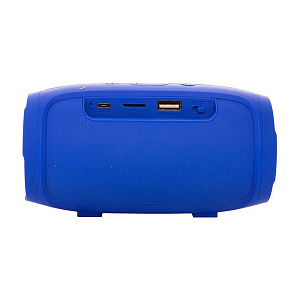 Колонка J008 (Bluetooth/MicroSD/USB) синяя