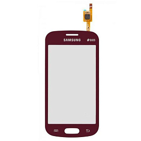 Сенсор для телефона Samsung S7270/S7272 Красный