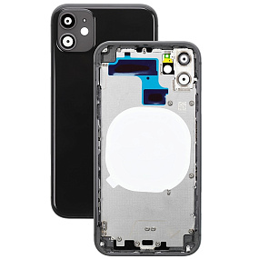 Корпус iPhone 11 Черный - Премиум