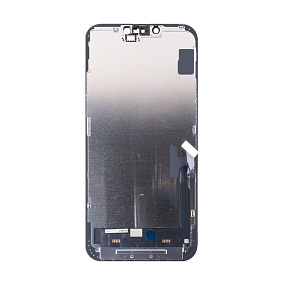Дисплей для телефона iPhone 14 Plus (A2887) в сборе с тачскрином Черный - (Soft OLED, Full HD) (с ве