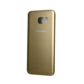 корпус для телефона Samsung G935 (S7 Edge) Задняя крышка (золото)