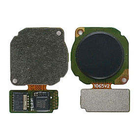 Шлейф Huawei Honor 10i сканер отпечатка пальцев Черный