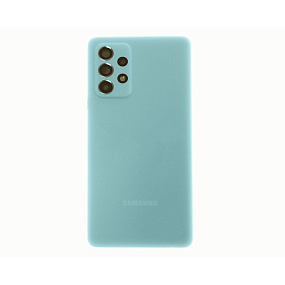 Корпус для телефона Samsung A525F/A526B/A528B (A52/A52 5G/A52s 5G) Задняя крышка (синий)