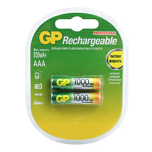 Аккумулятор AAA GP 1000mAh 4BL 1шт