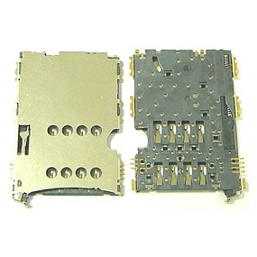 Коннектор SIM Samsung i5700/i5800/S5560/S5620/S5292