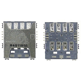 Коннектор SIM Samsung G800H