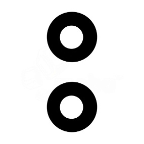 Стекло камеры Tecno Pova 4 (LG7n) (комплект 2 шт.) Черный