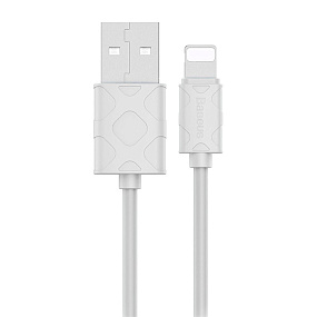 Дата кабель lightning - USB Baseus CALUN-02 белый 1м
