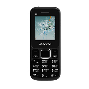 Мобильный телефон Maxvi C3i Black без З/У